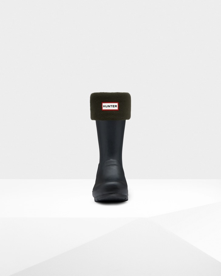 Hunter Short Boot Socks Dark Olive