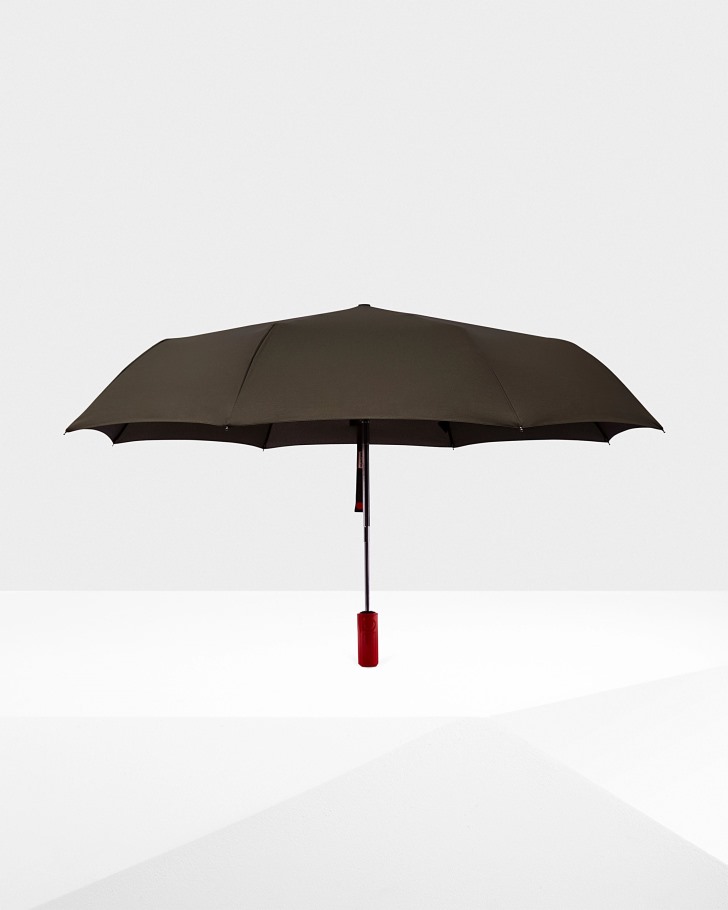 Hunter Automatic Compact Umbrella Dark Olive