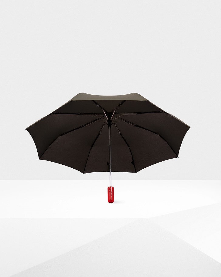 Hunter Automatic Compact Umbrella Dark Olive