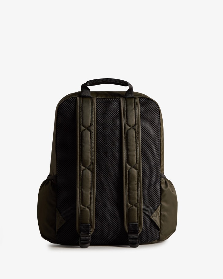 Hunter Nylon Large Backpack Dark Olive
