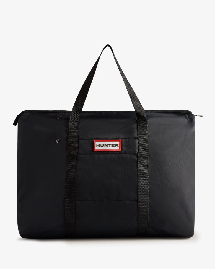 Hunter Nylon Weekend Bag Black