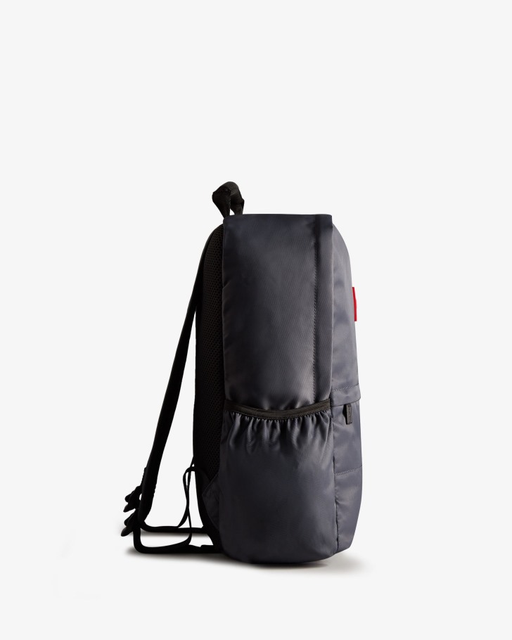 Hunter Nylon Large Backpack Navy