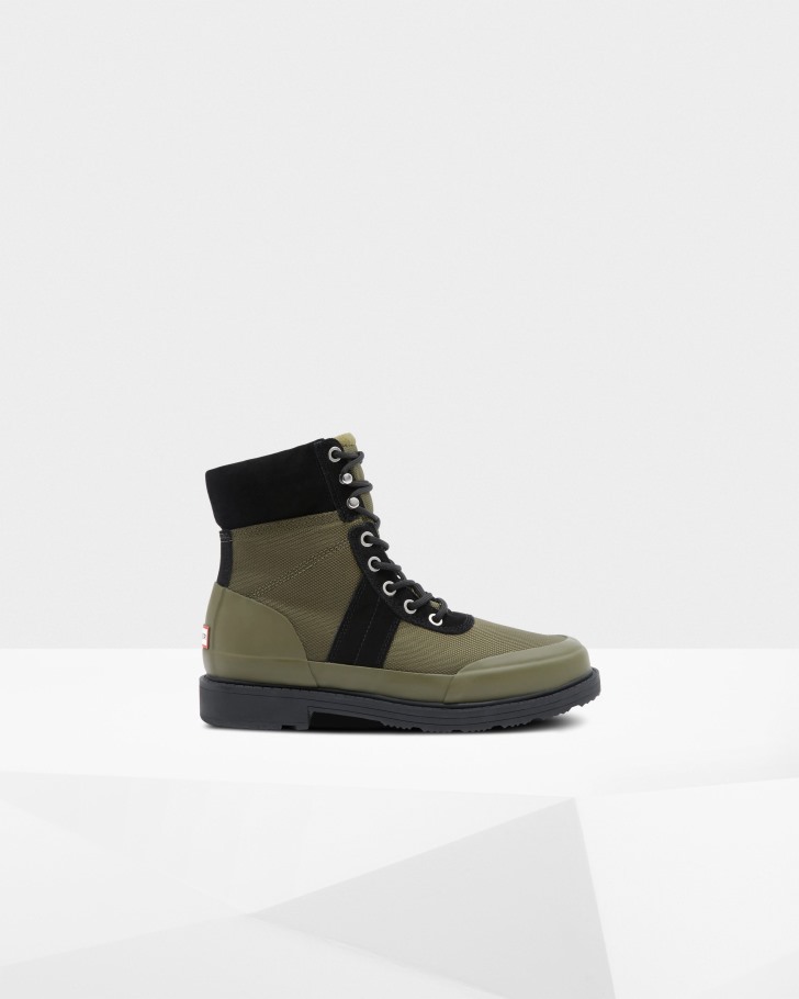 Hunter Women's Insulated Commando Boot Black-Olive