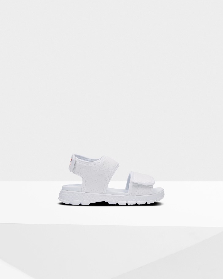 Hunter Big Kids (5-9 Years) Outdoor Walking Sandal White