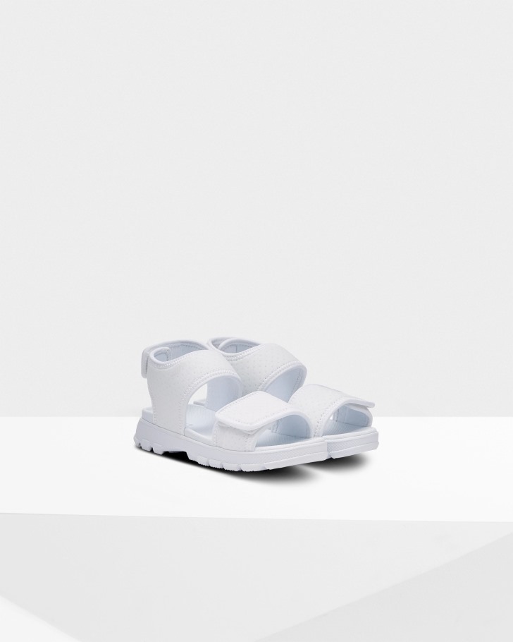 Hunter Big Kids (5-9 Years) Outdoor Walking Sandal White