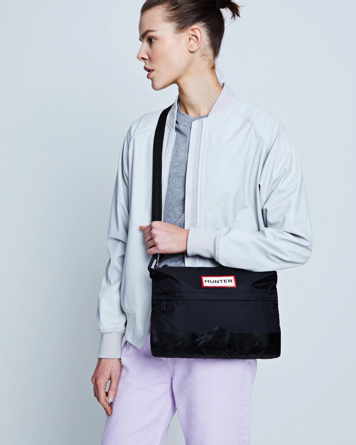 Hunter Ripstop Sacoche Side Bag Black
