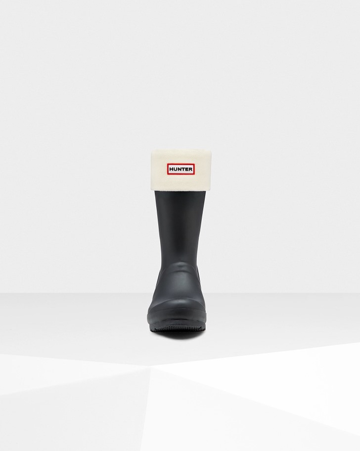 Hunter Short Boot Socks Hunter White