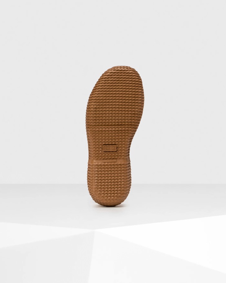 Hunter Women's Insulated Vegan Shearling Shoe Tawny Brown