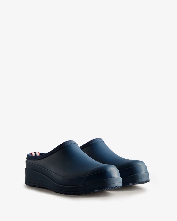 Hunter Women's Play Clogs Kerhuelen Navy