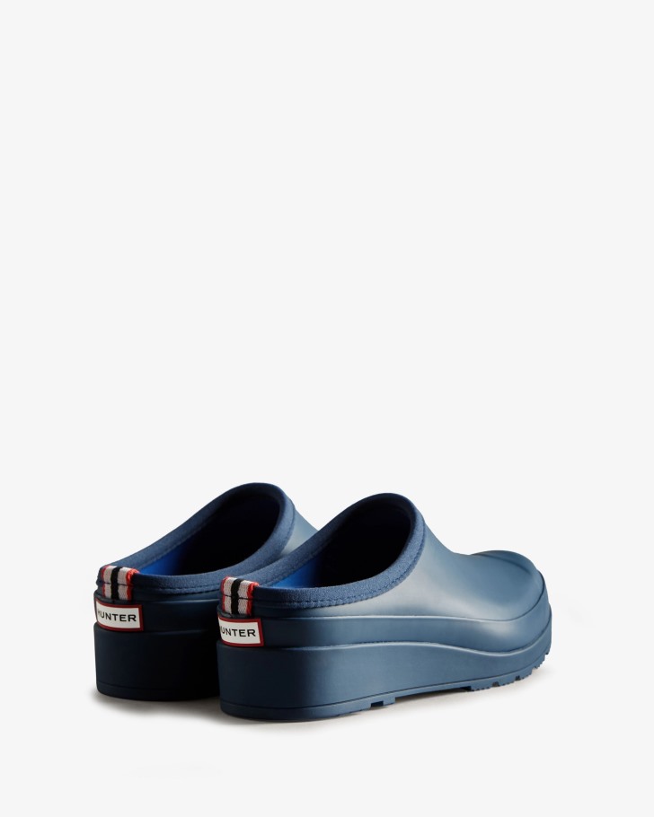 Hunter Women's Play Clogs Kerhuelen Navy