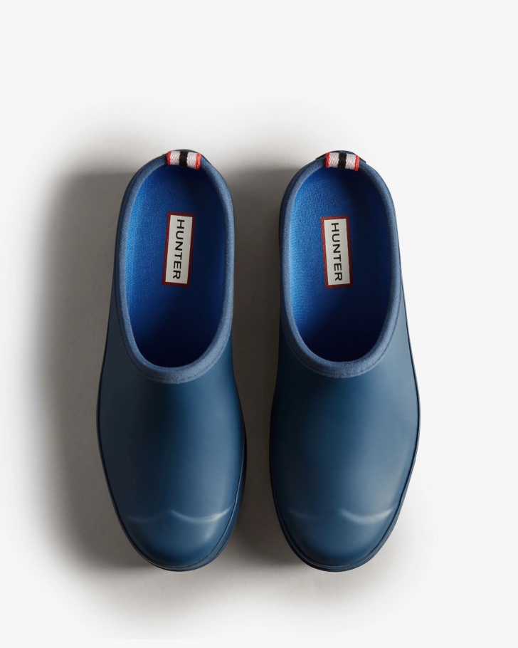 Hunter Women's Play Clogs Kerhuelen Navy