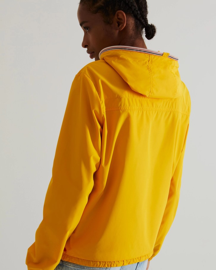 Hunter Women's Recycled Lightweight Packable Jacket Yellow