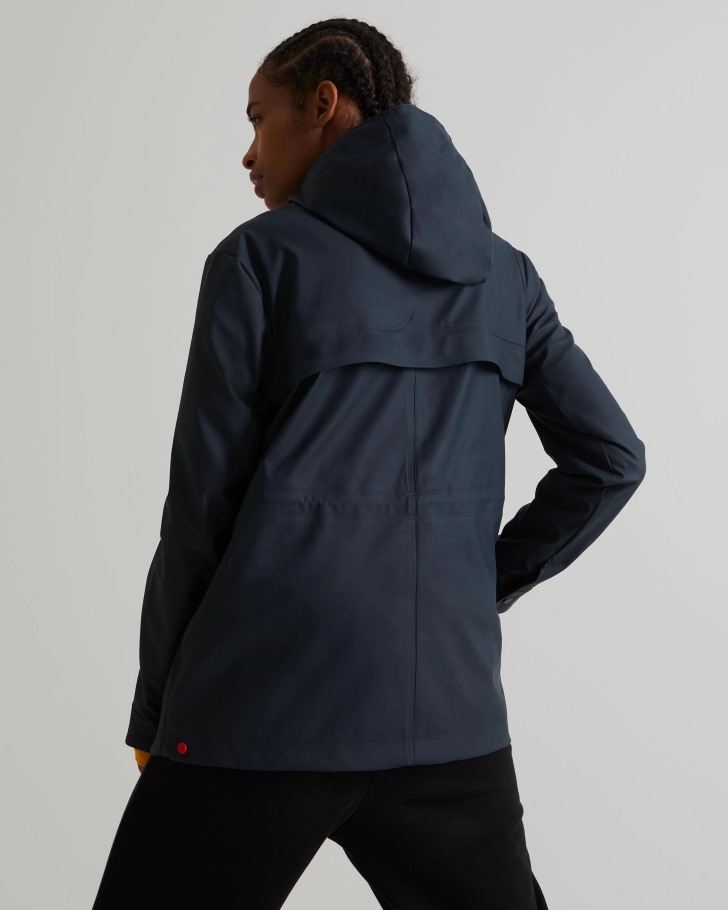 Hunter Women's Lightweight Waterproof Jacket Navy