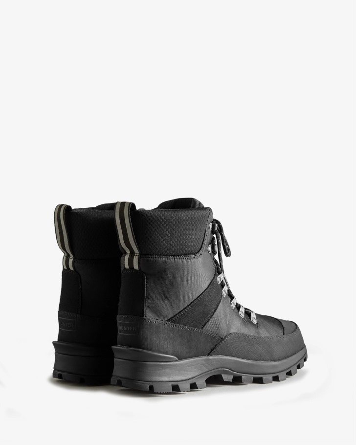 Hunter Men's Insulated Recycled Polyester Commando Boots Black