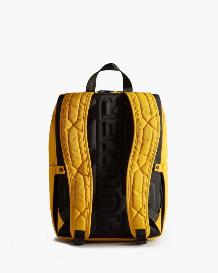 Hunter Nylon Pioneer Top Clip Backpack Yellow