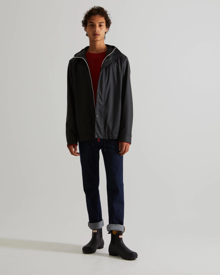 Hunter Men's Lightweight Waterproof Jacket Black