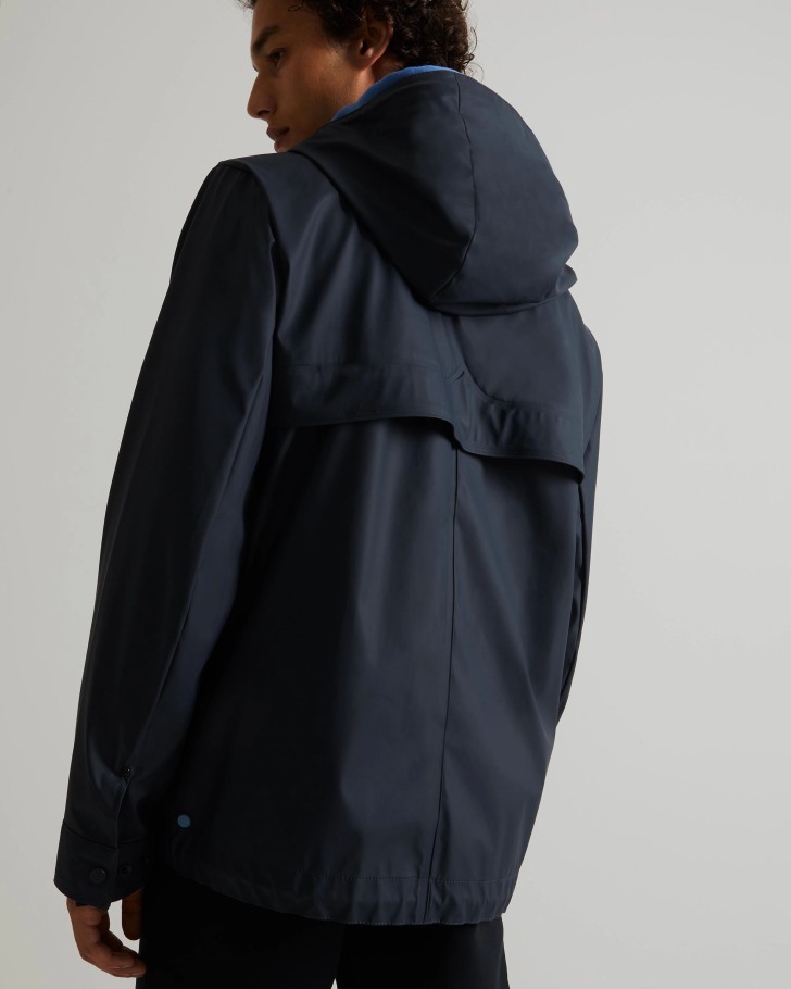 Hunter Men's Lightweight Waterproof Jacket Navy