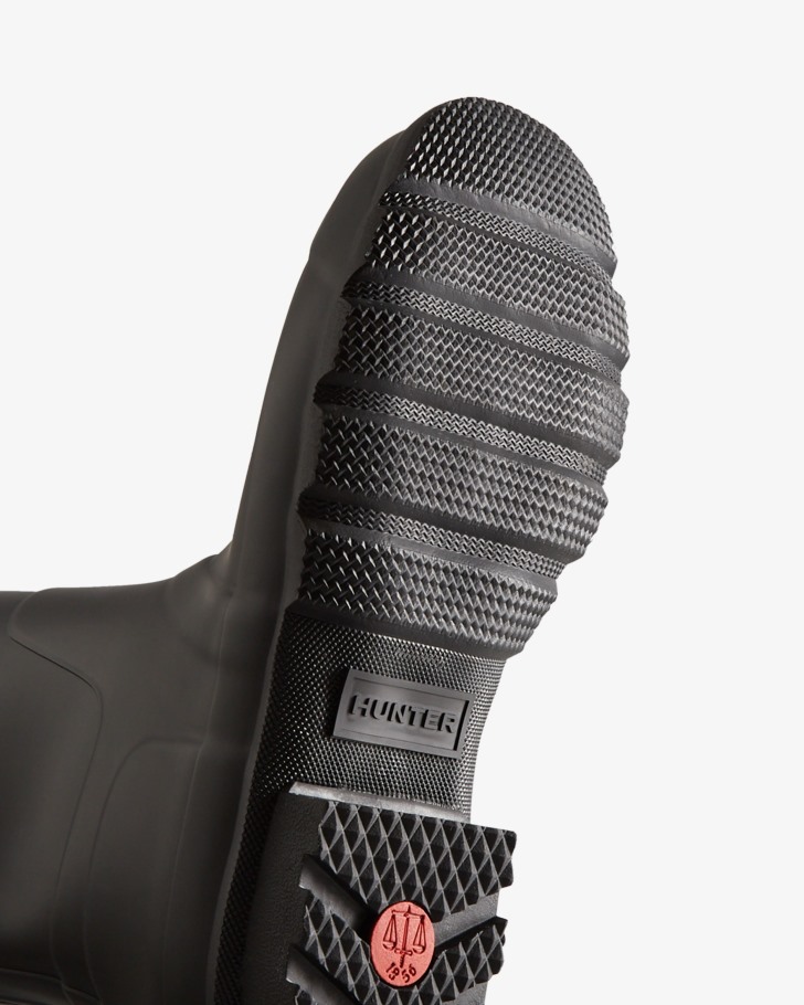 Hunter Men's Original Short Rain Boots Black