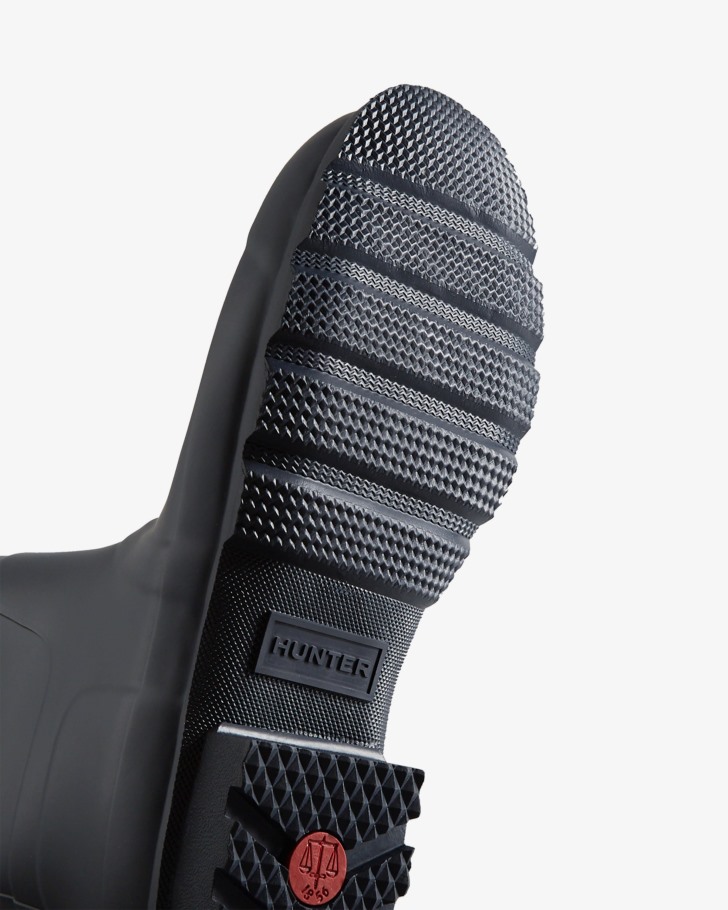 Hunter Men's Original Short Rain Boots Navy