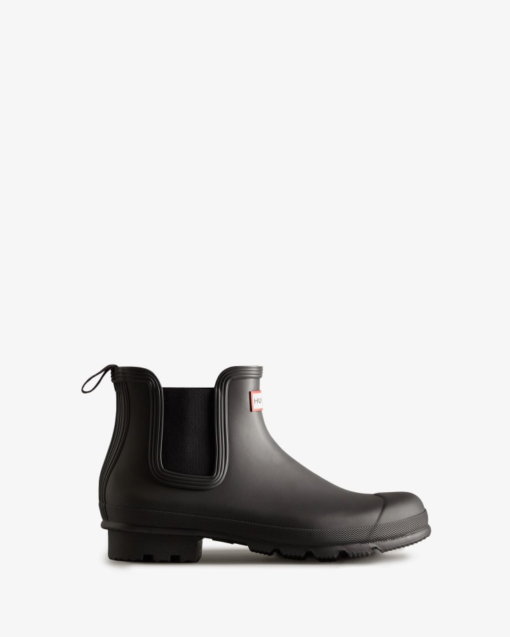 Hunter Men's Original Chelsea Boots Black