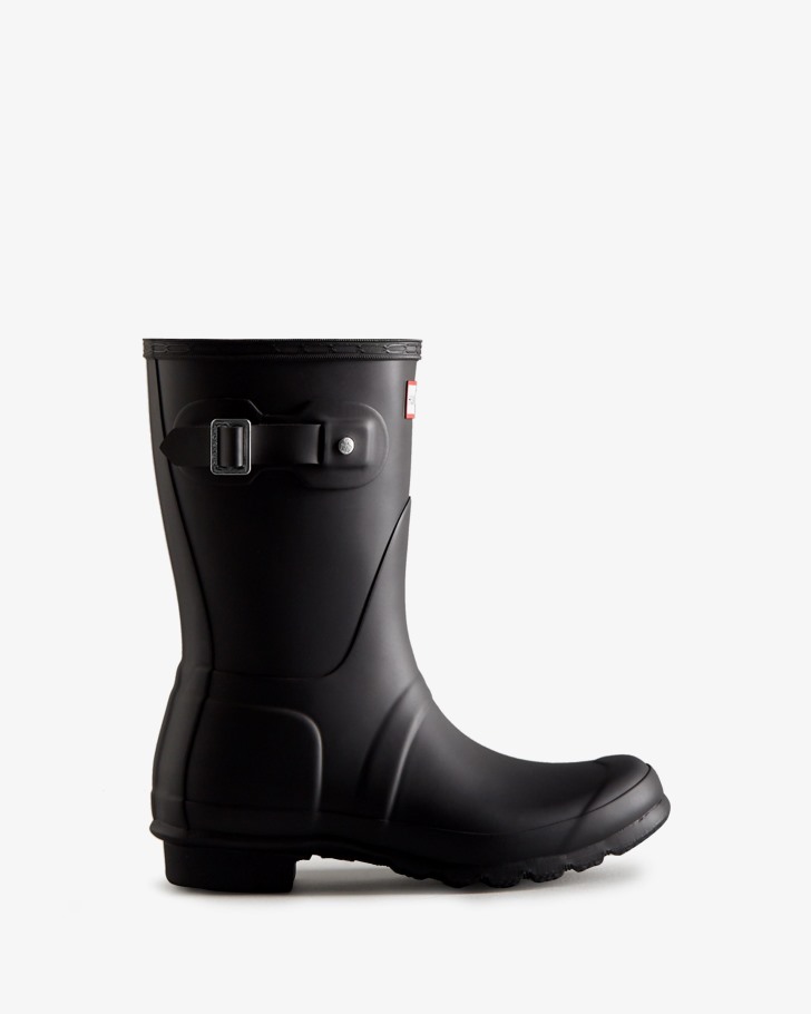 Hunter Women's Original Short Rain Boots Black