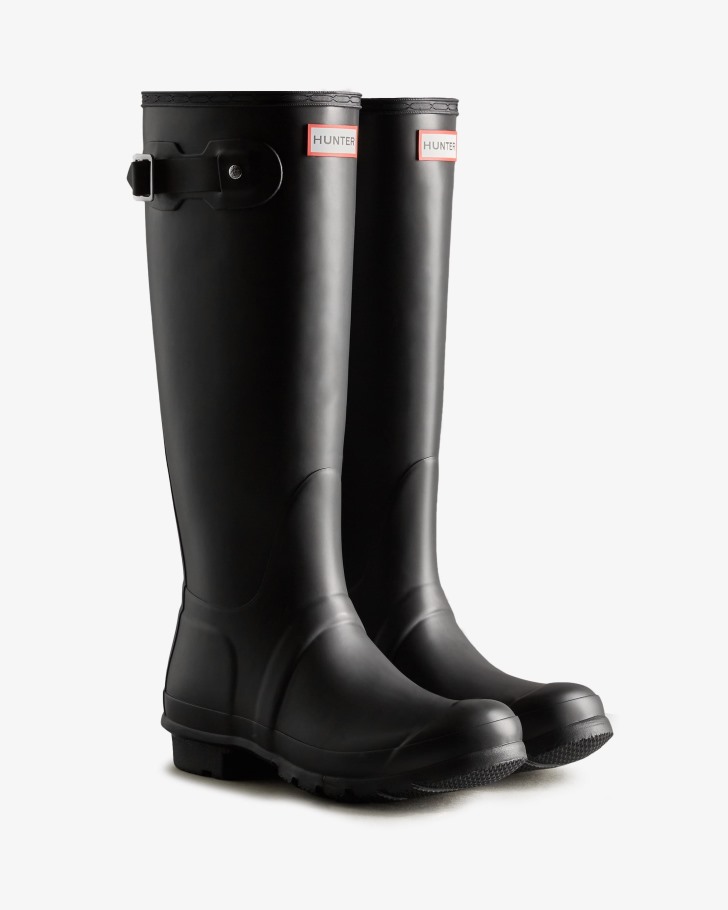 Hunter Women's Original Tall Rain Boots Black
