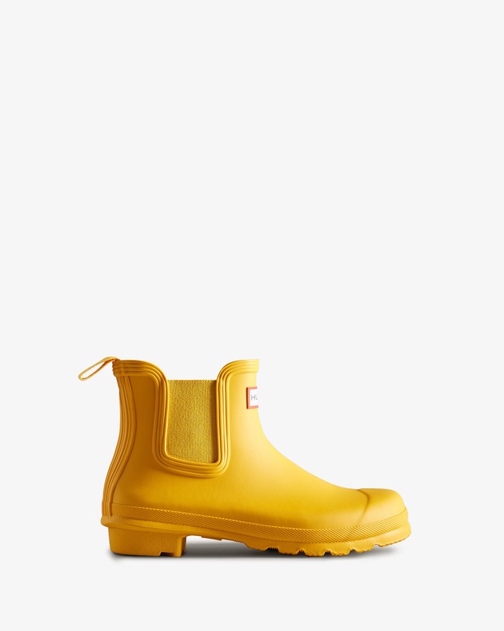 Hunter Women's Original Chelsea Boots Yellow