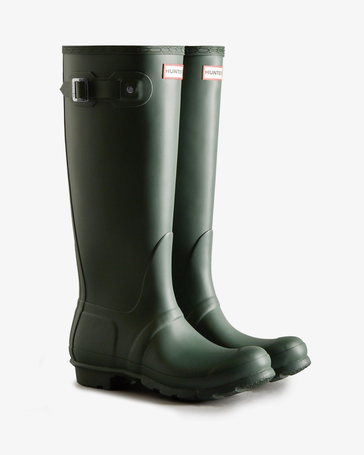 Hunter Women's Original Tall Rain Boots Hunter Green
