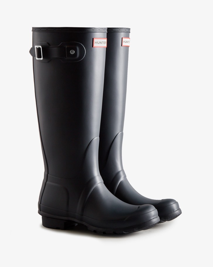 Hunter Women's Original Tall Rain Boots Navy