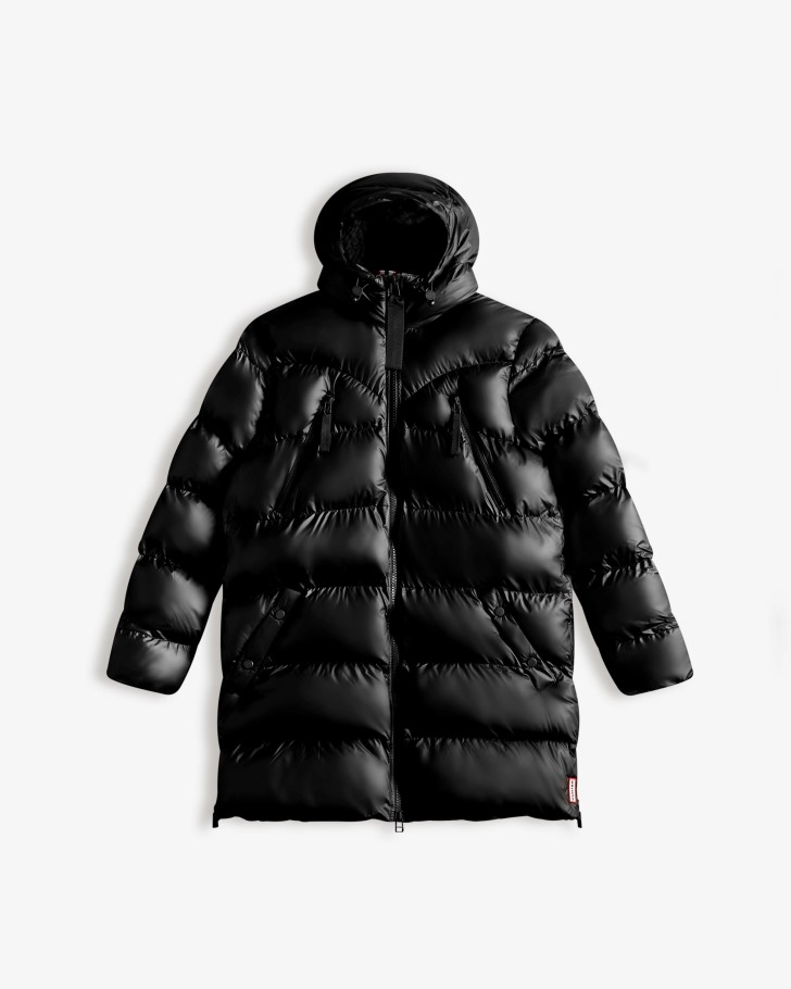 Hunter Women's Insulated Rubberized Puffer Jacket Black