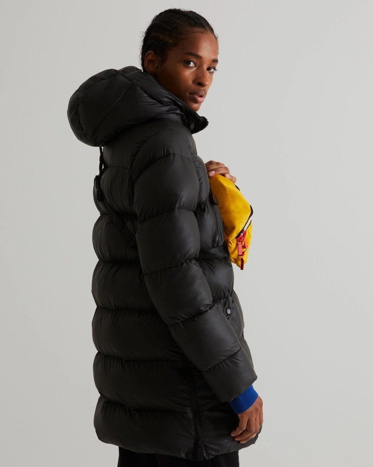 Hunter Women's Insulated Rubberized Puffer Jacket Black