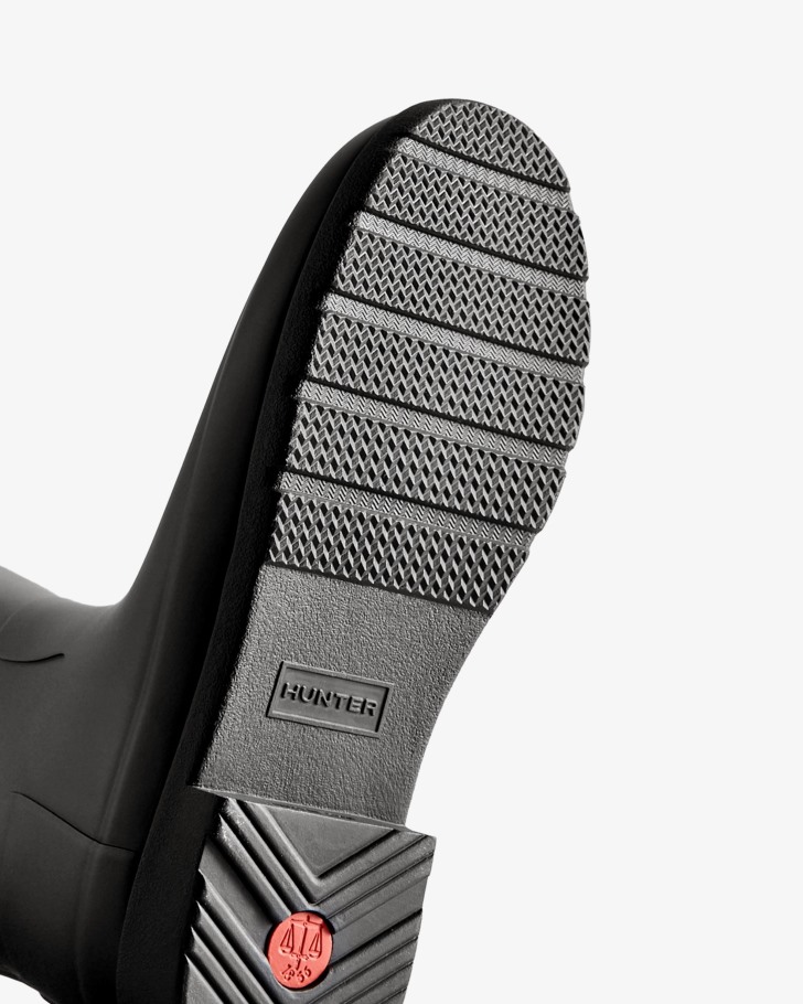 Hunter Women's Refined Tall Rain Boots Black