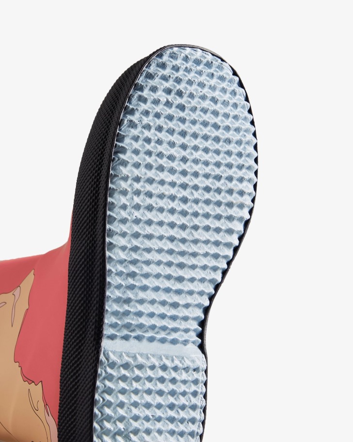 Hunter Kids First (18 Months-8 Years) Iceberg Print Rain Boots Iceberg Polaris Pink