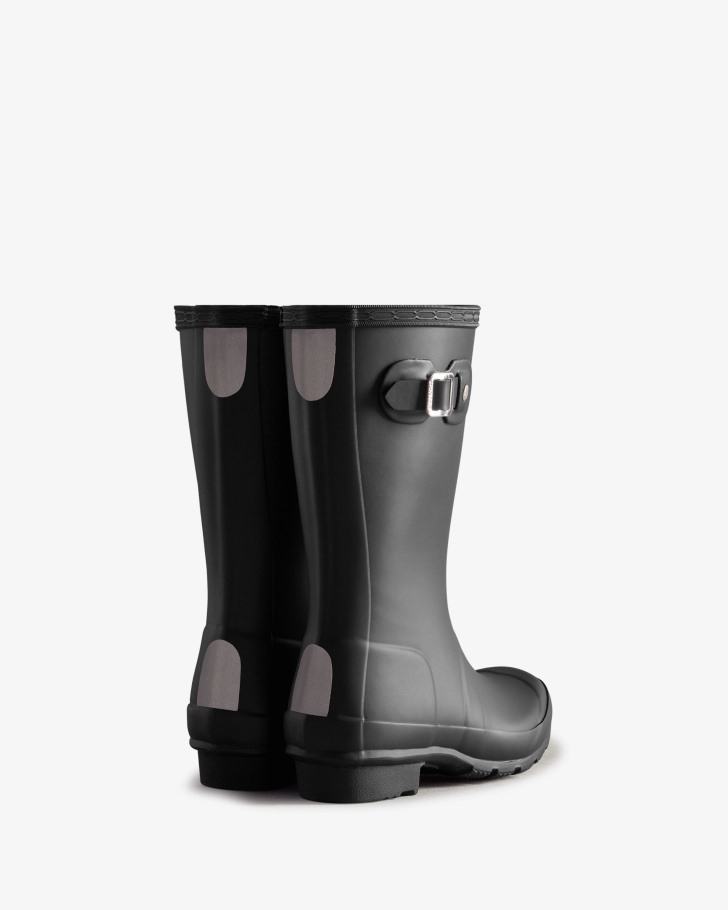 Hunter Original Big Kids (5-11 Years) Rain Boots Black