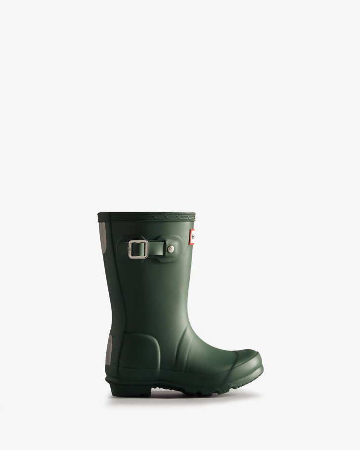 Hunter Original Little Kids (2-6 Years) Rain Boots Hunter Green