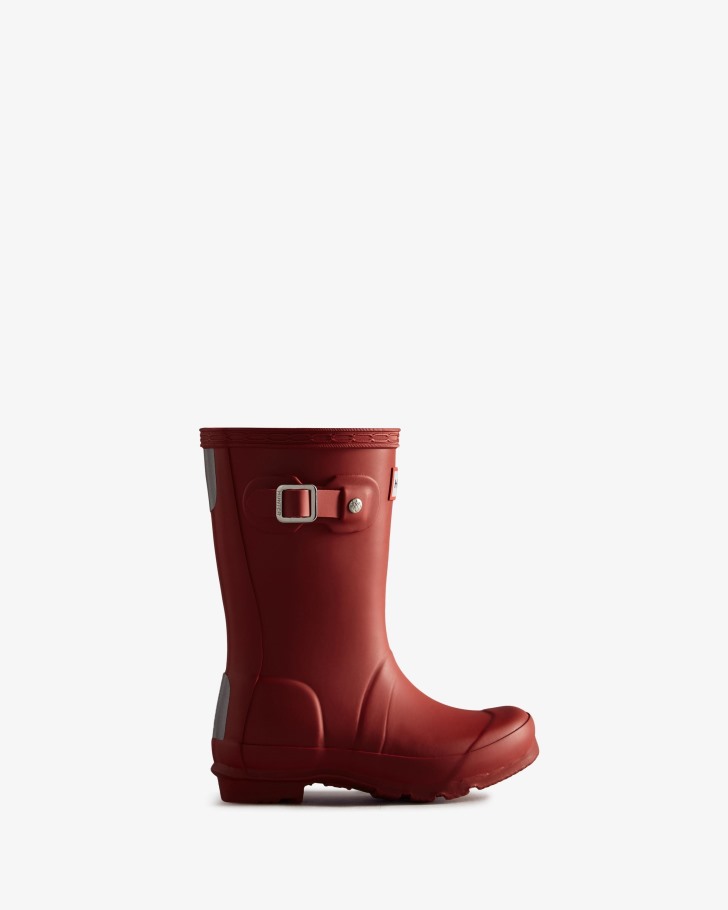Hunter Original Little Kids (2-6 Years) Rain Boots Military Red