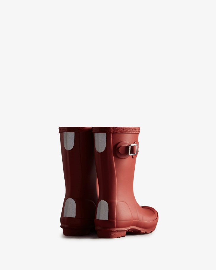 Hunter Original Little Kids (2-6 Years) Rain Boots Military Red