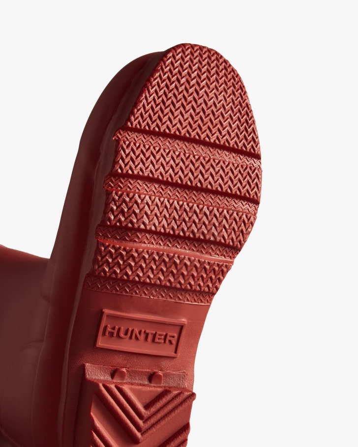 Hunter Original Little Kids (2-6 Years) Rain Boots Military Red