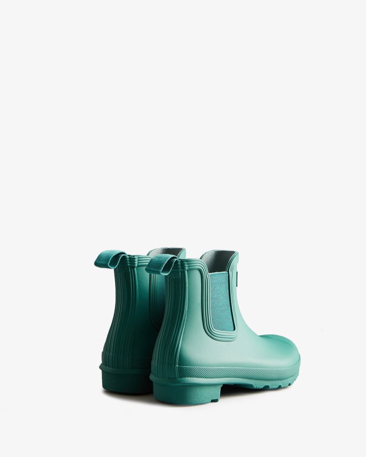 Hunter Women's Original Chelsea Boots Teal Thaw