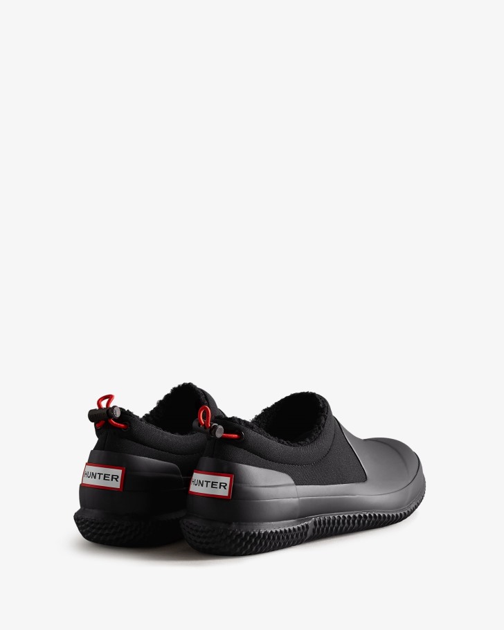 Hunter Women's Insulated Vegan Shearling Shoe Black