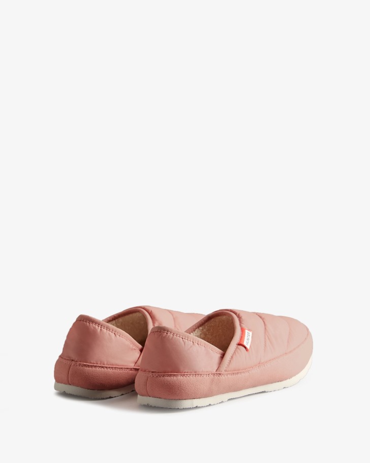 Hunter Women's Puffer Slipper Drift Pink