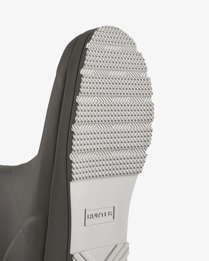 Hunter Women's Play Tall Rain Boots Zinc Grey