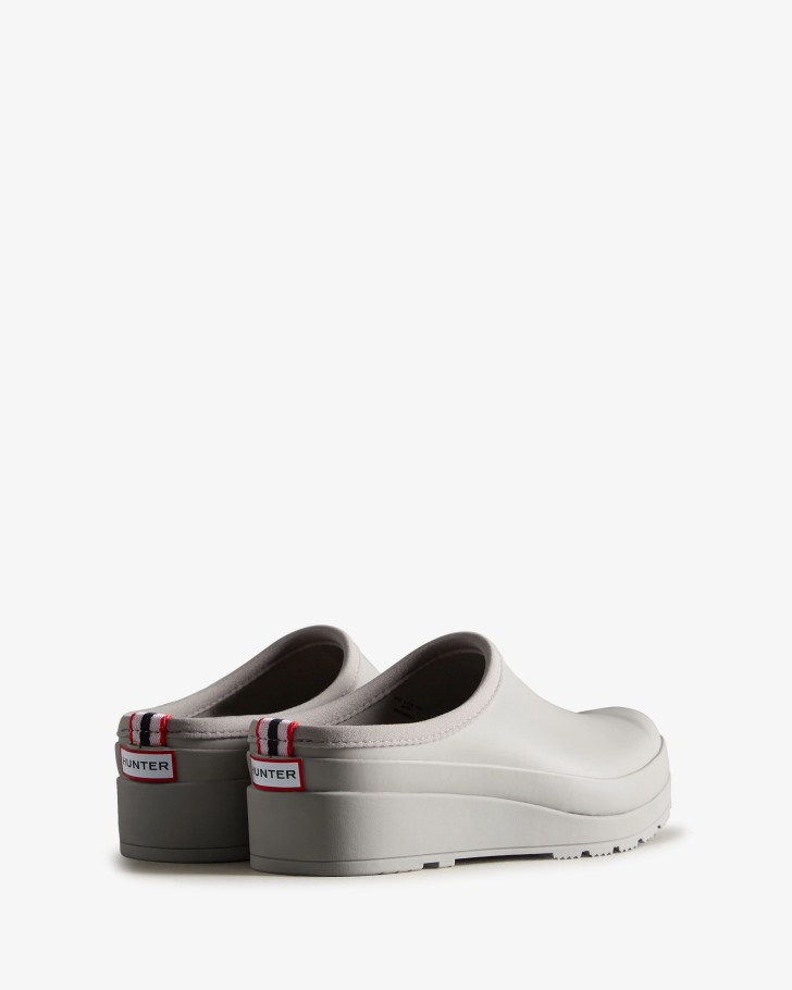 Hunter Women's Play Clogs Zinc Grey