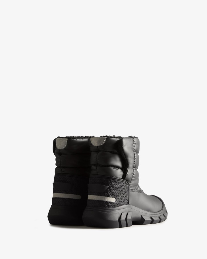 Hunter Big Kids (5-10 Years) Insulated Snow Boots Black