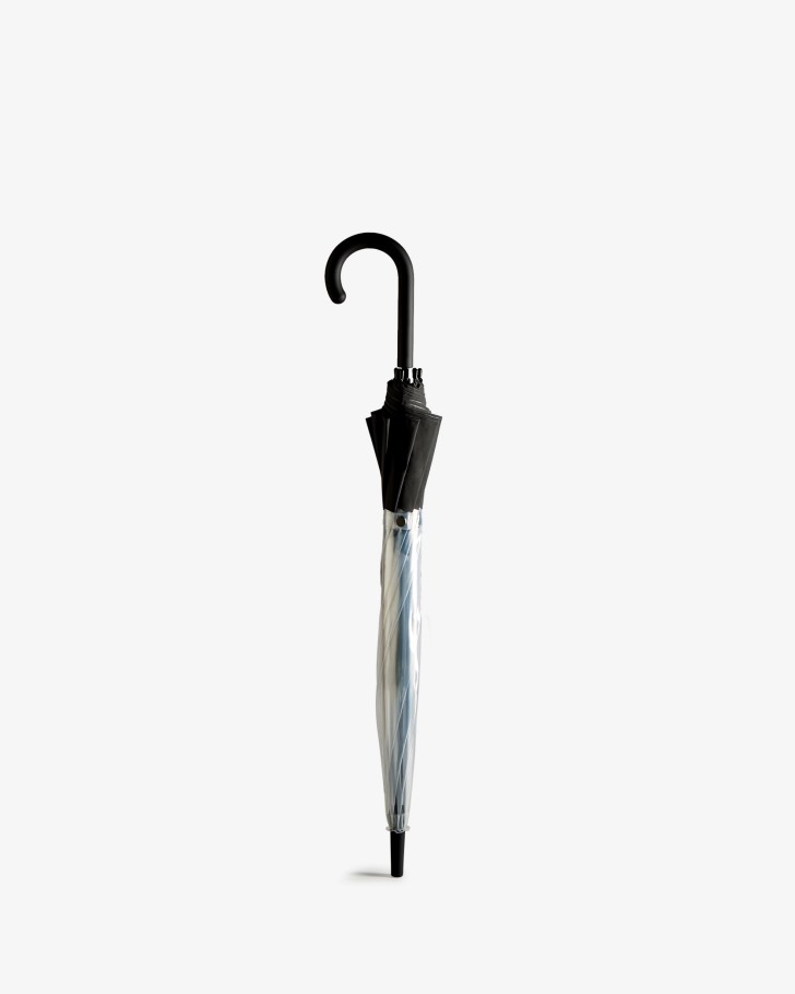 Hunter Moustache Bubble Umbrella Black