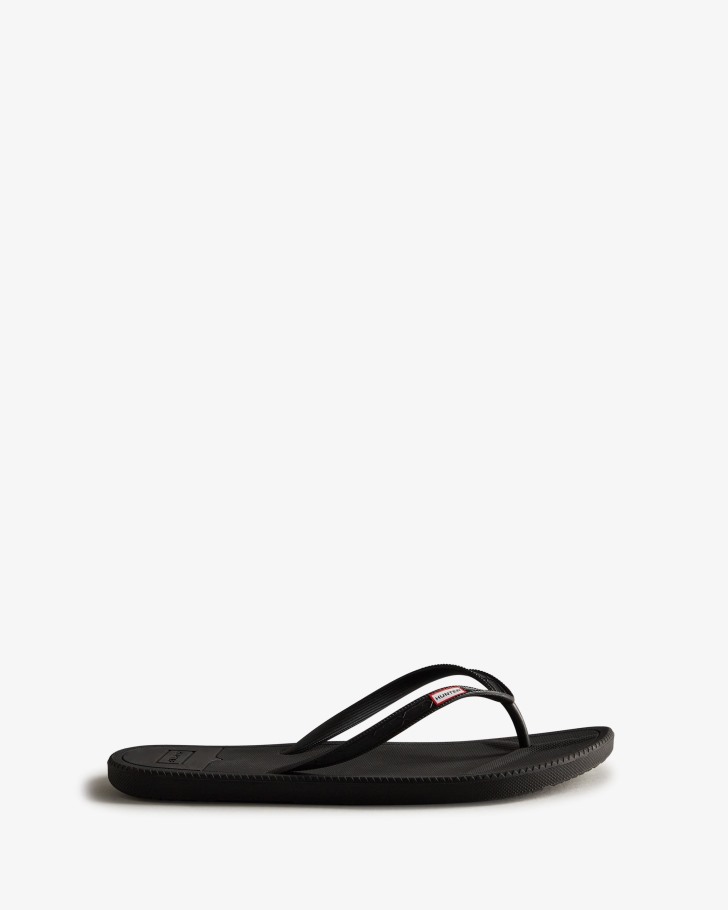 Hunter Men's Flip Flop Black