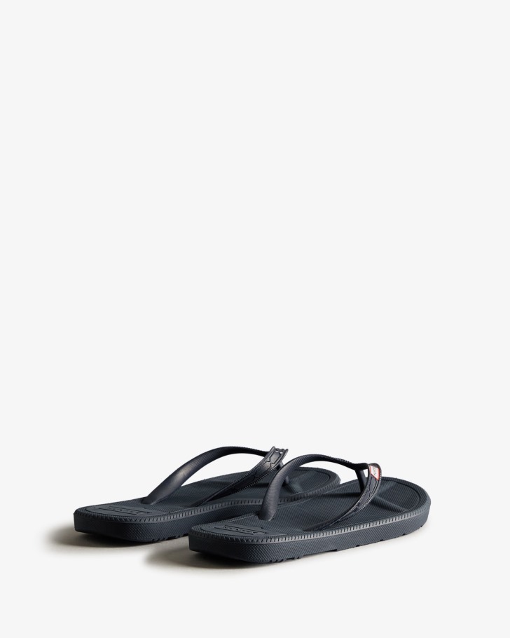 Hunter Women's Flip Flops Navy