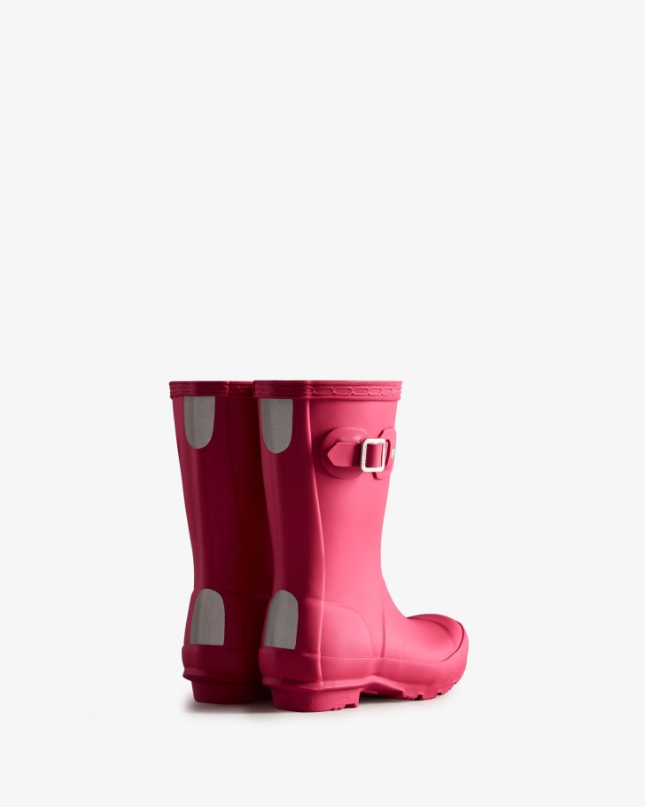 Hunter Original Little Kids (2-6 Years) Rain Boots Bright Pink