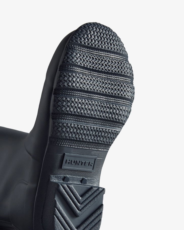 Hunter Original Big Kids (5-11 Years) Rain Boots Navy