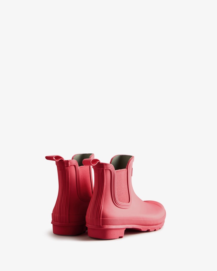 Hunter Women's Original Chelsea Boots Rowan Pink